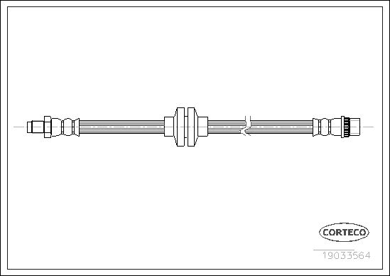 CORTECO 19033564 Brake Hose