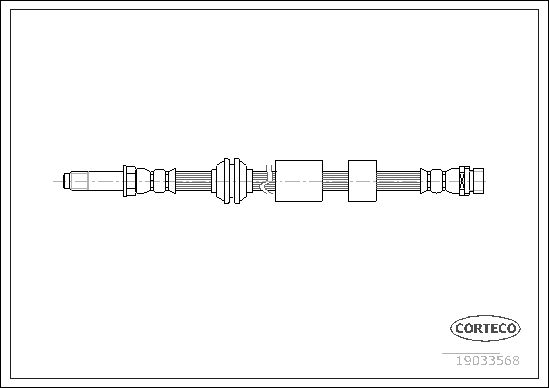 CORTECO 19033568 Brake Hose