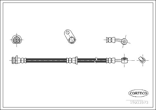 CORTECO 19033573 Brake Hose