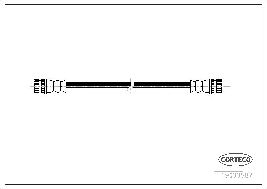 CORTECO 19033587 Brake Hose