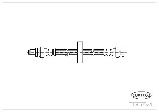 CORTECO 19033589 Brake Hose