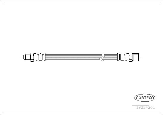CORTECO 19034261 Brake Hose