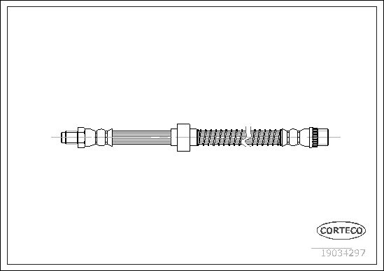CORTECO 19034297 Brake Hose
