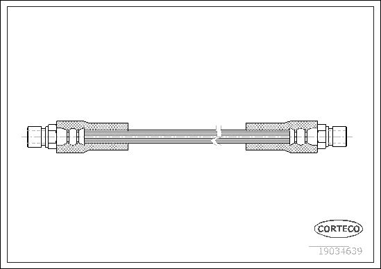 CORTECO 19034639 Brake Hose