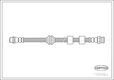 Brake Hose CORTECO 19034661