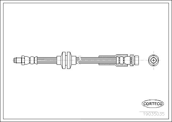 CORTECO 19035035 Brake Hose