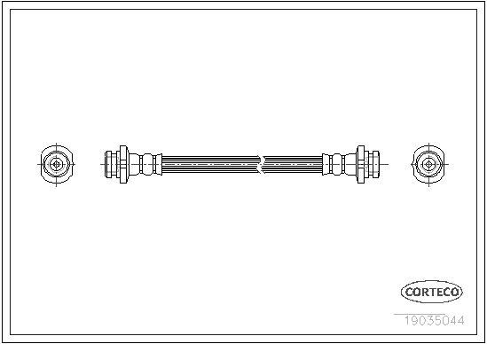 CORTECO 19035044 Brake Hose