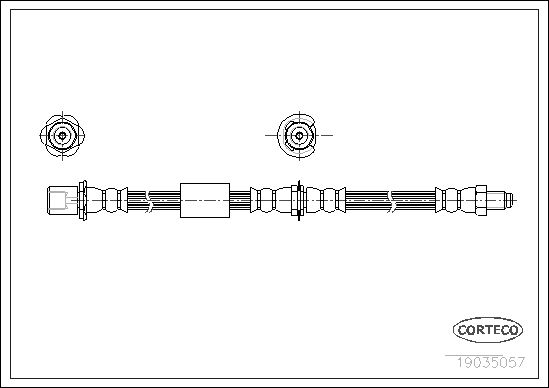 CORTECO 19035057 Brake Hose