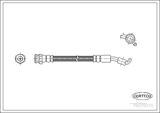 CORTECO 19035070 Brake Hose