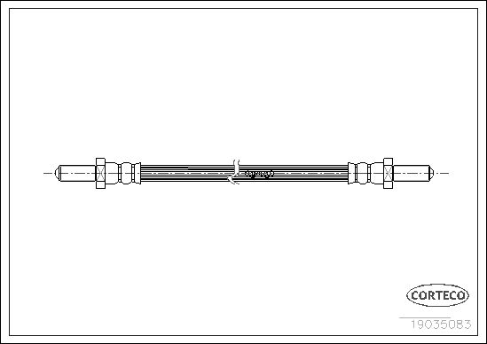 CORTECO 19035083 Brake Hose