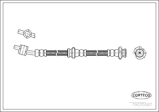 CORTECO 19035087 Brake Hose