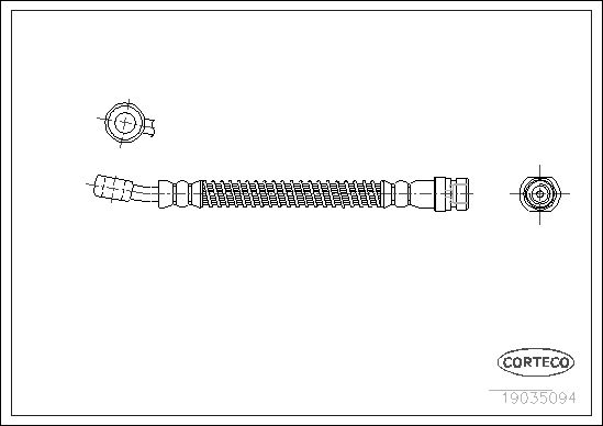 CORTECO 19035094 Brake Hose
