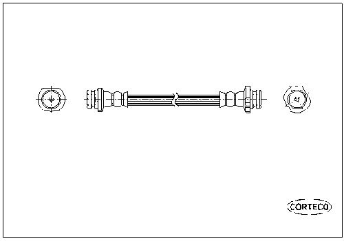 CORTECO 19035098 Brake Hose