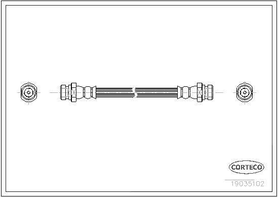 CORTECO 19035102 Brake Hose