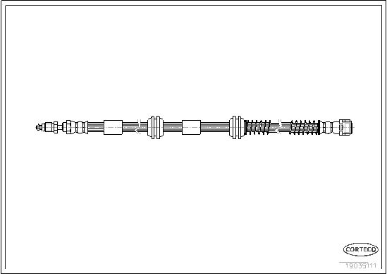 CORTECO 19035111 Brake Hose