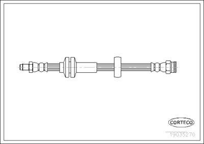 Brake Hose CORTECO 19035270