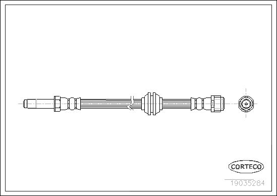 CORTECO 19035284 Brake Hose