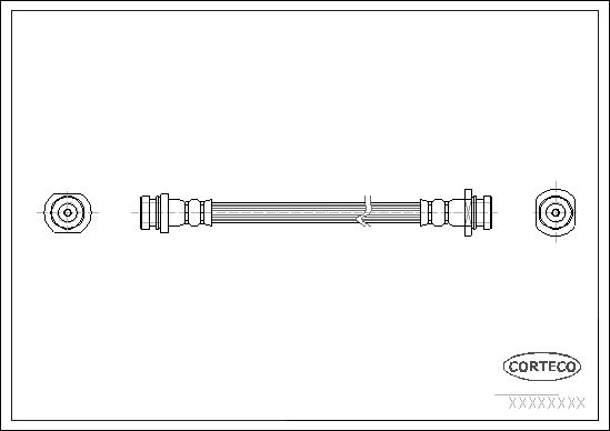 CORTECO 19035301 Brake Hose