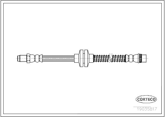 CORTECO 19035817 Brake Hose