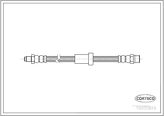 CORTECO 19035819 Brake Hose