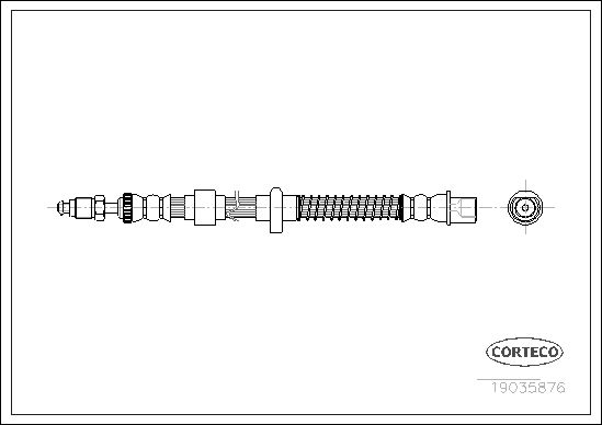CORTECO 19035876 Brake Hose