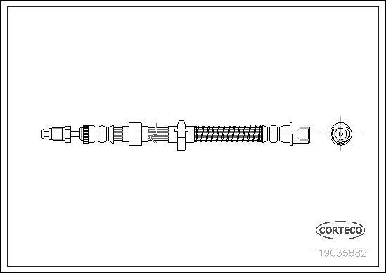CORTECO 19035882 Brake Hose