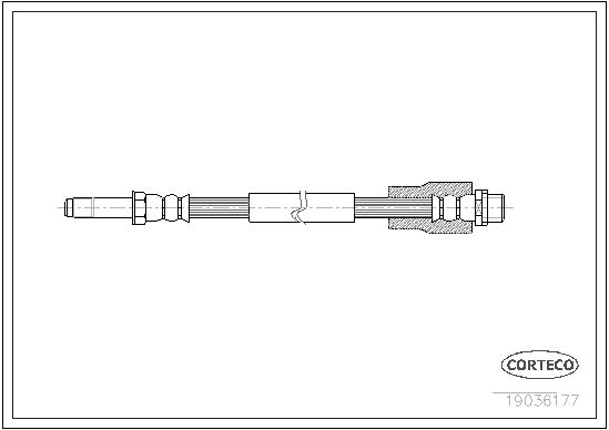 CORTECO 19036177 Brake Hose