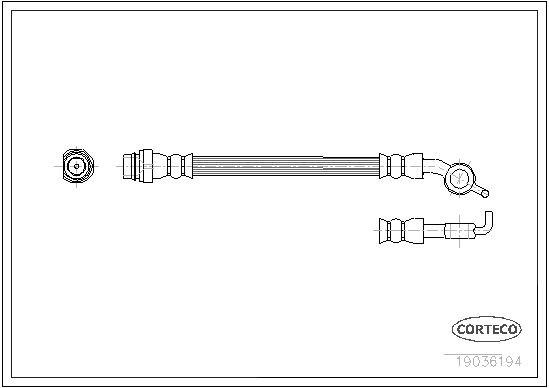 CORTECO 19036194 Brake Hose