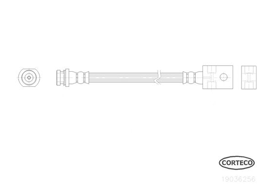 CORTECO 19036256 Brake Hose