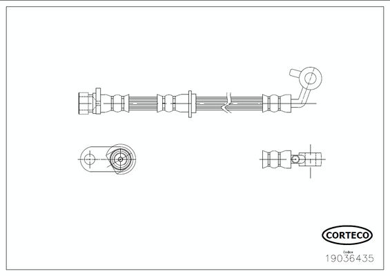 CORTECO 19036435 Brake Hose