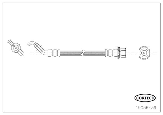 CORTECO 19036439 Brake Hose