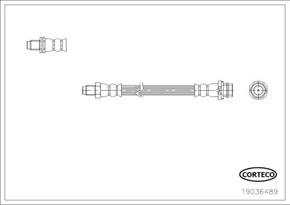 CORTECO 19036489 Brake Hose