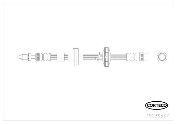 CORTECO 19036537 Brake Hose