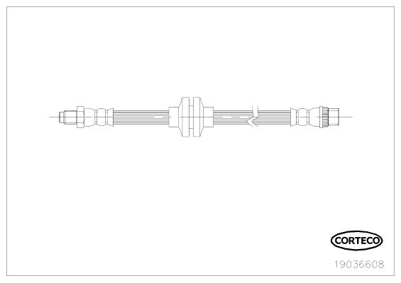 CORTECO 19036608 Brake Hose