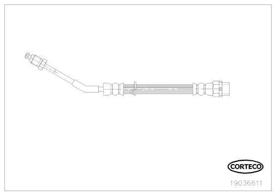 CORTECO 19036611 Brake Hose
