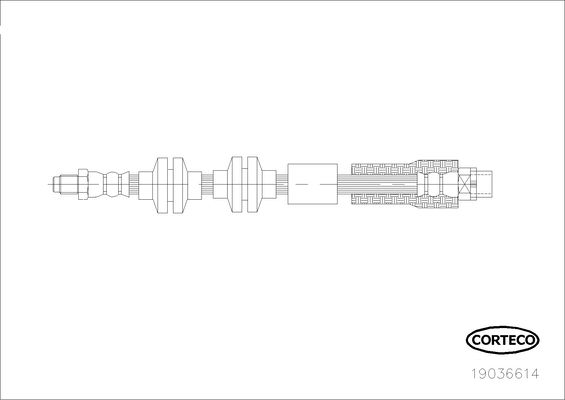 CORTECO 19036614 Brake Hose
