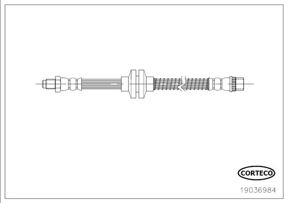 CORTECO 19036984 Brake Hose