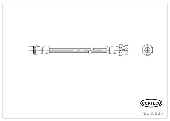 CORTECO 19036985 Brake Hose