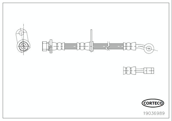 CORTECO 19036989 Brake Hose