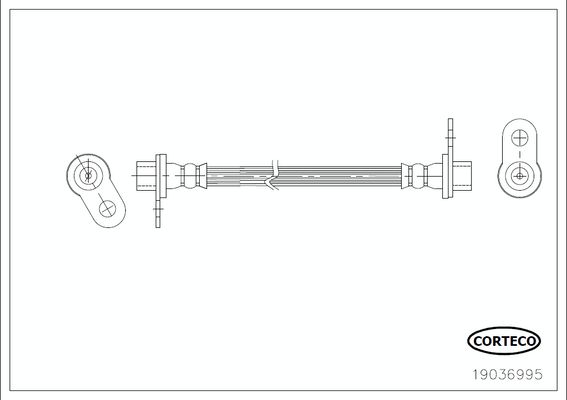 CORTECO 19036995 Brake Hose