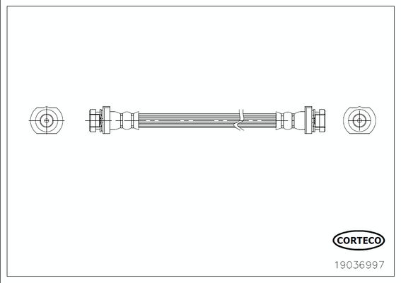 CORTECO 19036997 Brake Hose
