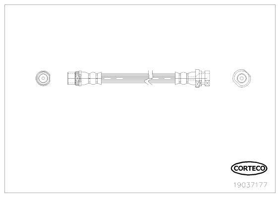 CORTECO 19037177 Brake Hose