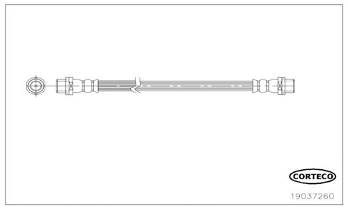 CORTECO 19037260 Brake Hose