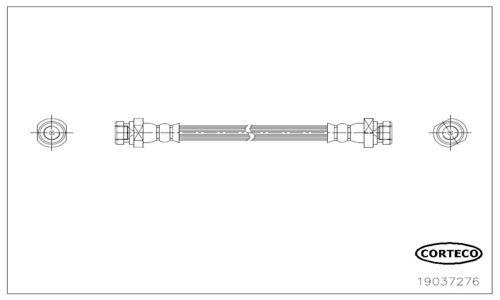 CORTECO 19037276 Brake Hose