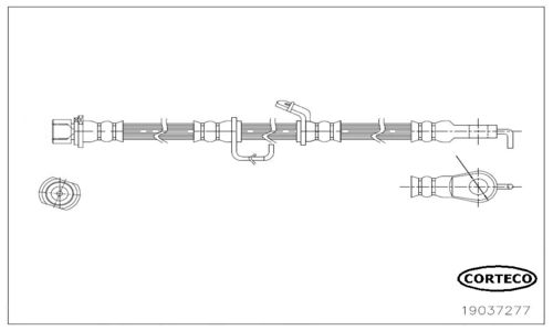 CORTECO 19037277 Brake Hose