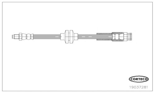 CORTECO 19037281 Brake Hose