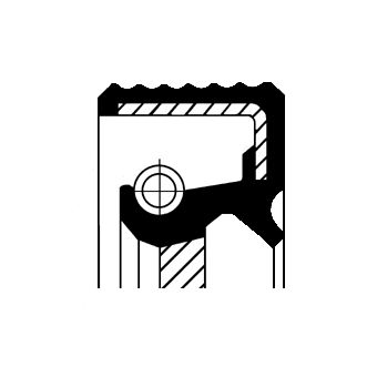 CORTECO 20015466B Shaft Seal, crankshaft
