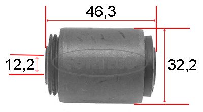 CORTECO 21652451 Mounting, control/trailing arm