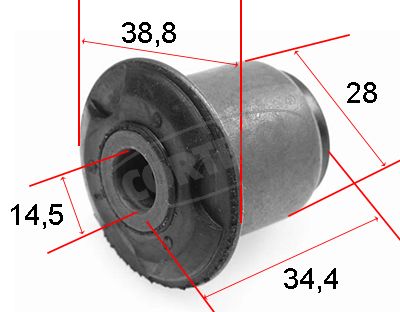 CORTECO 21652774 Mounting, control/trailing arm