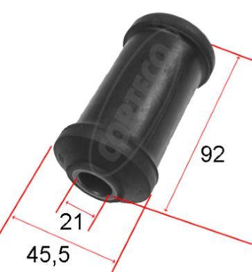 CORTECO 21652918 Mounting, control/trailing arm